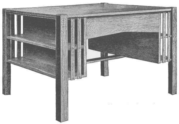 The Finished Library Table