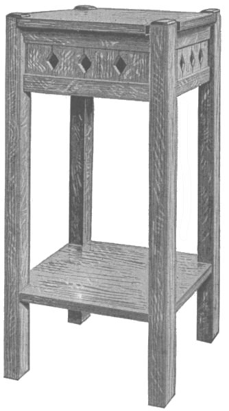 Finished Stand
in Quartered Oak