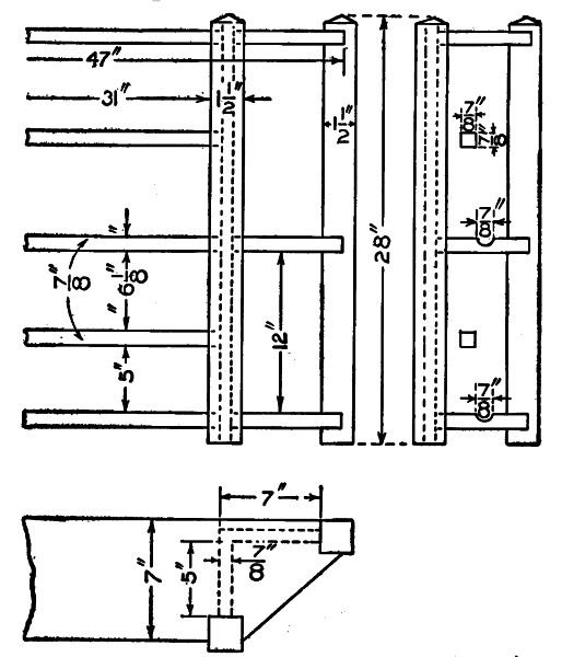 Detail of Plate Rack