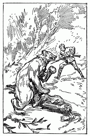 "Lie Still, Sir!" Gasped Sergeant Hal.