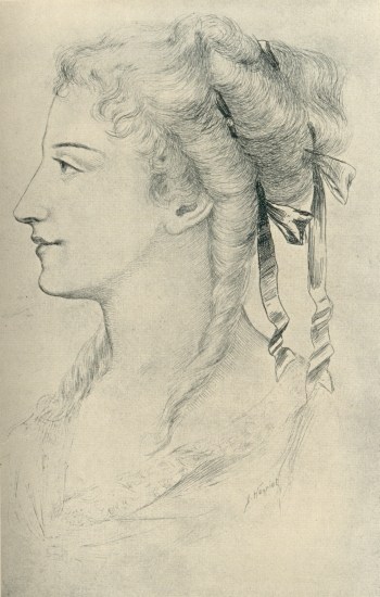 ARMANDE BÃJART
From an etching by J. Hanriot, after a contemporary drawing in the
collection of M. Henry Houssaye, of the AcadÃ©mie FranÃ§aise