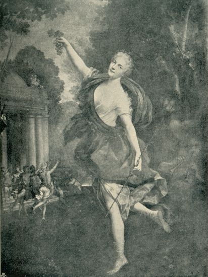 MADEMOISELLE PRÃVOST
From the painting by Jean Raoux, in the MusÃ©e of Tours