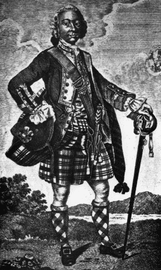 John Campbell, 4th Earl of Loudoun (1705-1782). Governor-in-Chief of Virginia
and Commander-in-Chief of British forces in America, for whom
Loudoun County was named in 1757.