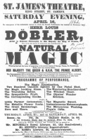 A Döbler programme from the Evanion collection, dated
1842, now in the possession of the author.