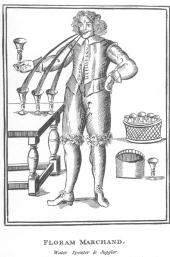 Floram Marchand. From an old, undated English publication
in the Harry Houdini Collection.