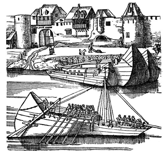 RHINE BOAT, COLOGNE.