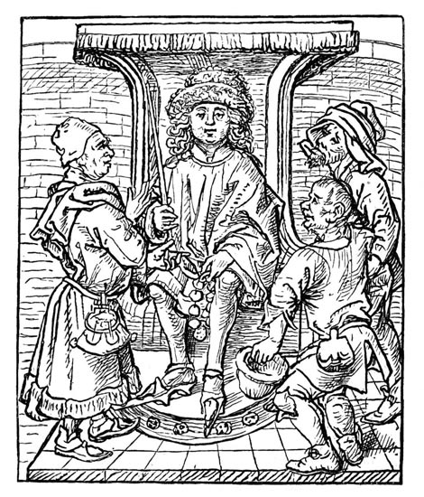 SCENE BEFORE A JUDGE.