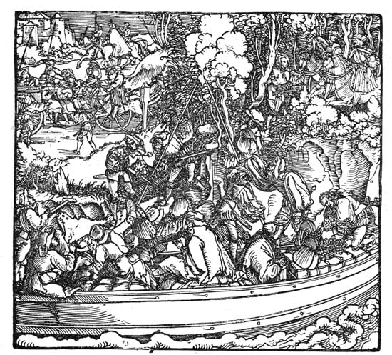 ROBBER KNIGHTS. (From Fritoch.)