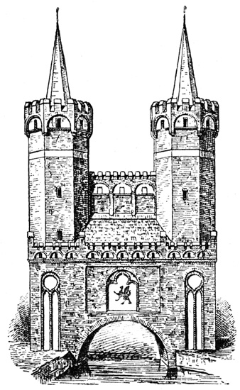 MÜHLENTHOR, STARGARD.