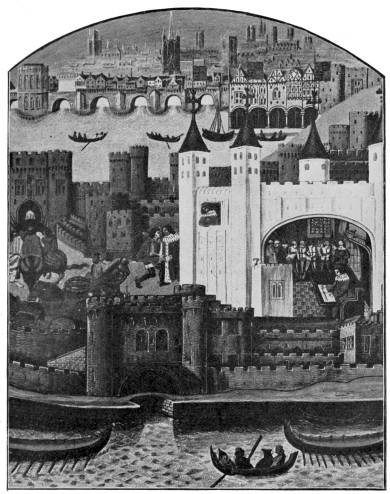 DUKE OF ORLEANS IN THE TOWER.

(From a copy of MS. in the British Museum.)