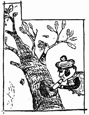 The Boy's Illustration.
Fig. 25.—Bruce Whistling for Madam Breeze.