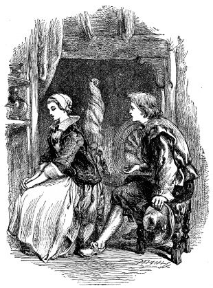 Image unavailable: “Yours is tender and trusting, and needs a stronger to lean on;
So I have come to you now, with an offer and proffer of marriage.”

