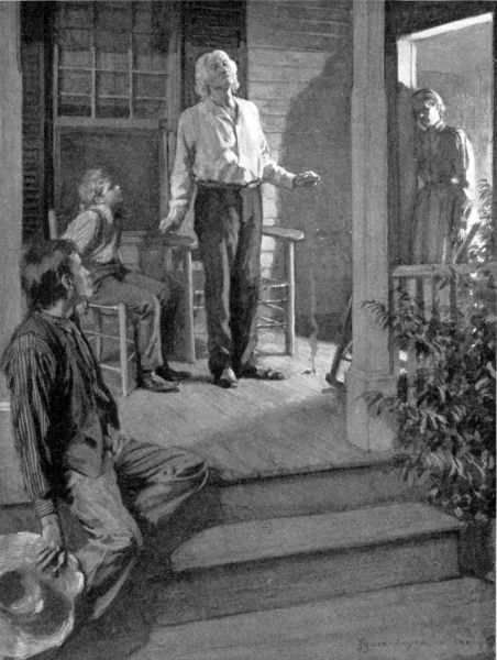 “‘No better deed could be done by any one than to pull their accursed
stakes from the ground, and fling ’em, one and all, into
the water of the brook.’”
