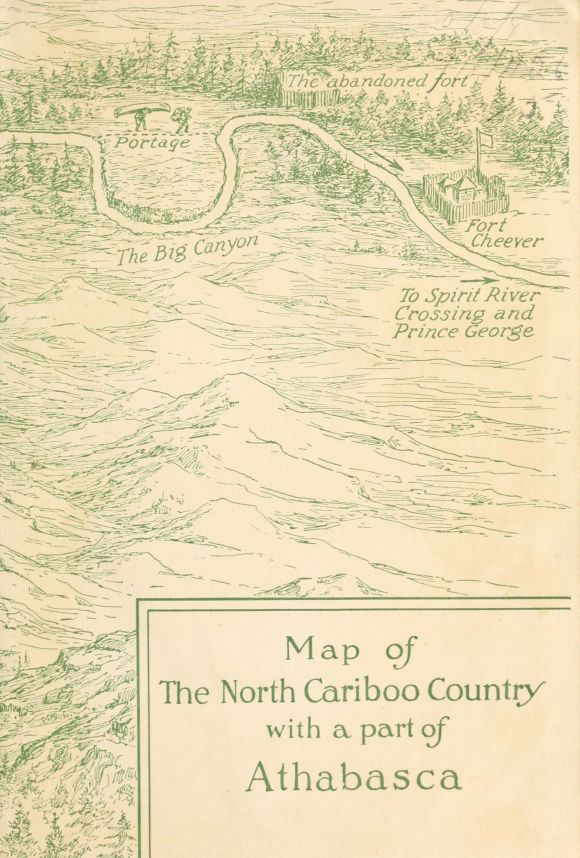 Right half of Map of the North Cariboo Country