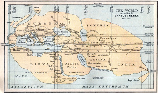 The World
According To
Eratosthenes