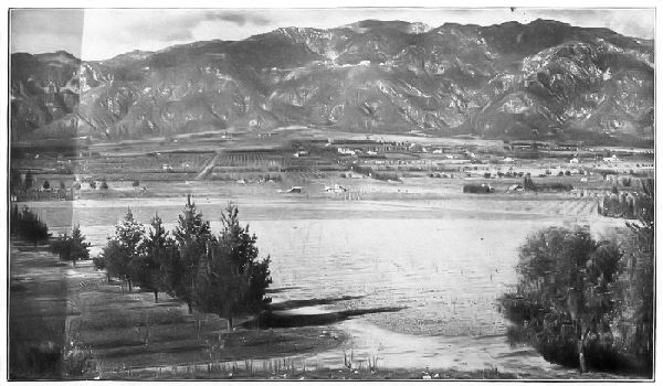 CLIMATICALLY ADAPTED TO CULTIVATION—THE LOWLANDS
PRODUCE BREAD-STUFFS AND FRUIT; THE MOUNTAIN-SLOPES ARE GRAZING REGIONS