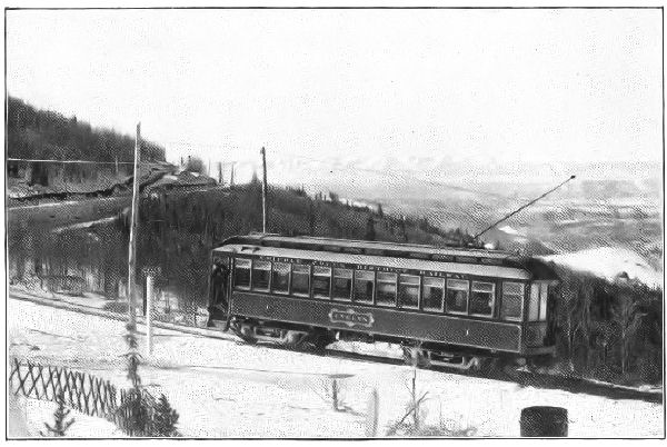 ELECTRIC RAILWAY--ROCKY MOUNTAINS