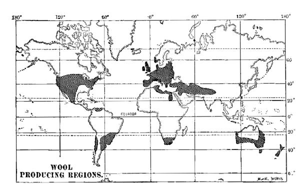 WOOL PRODUCING REGIONS