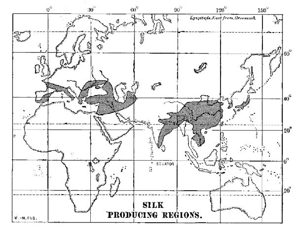 SILK PRODUCING REGIONS