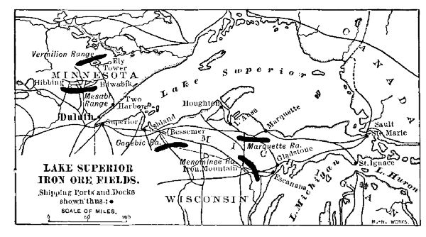 LAKE SUPERIOR IRON ORE FIELDS