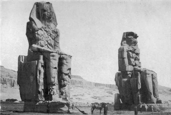 Plate 10 STATUES OF KING AMENHOTEP III.