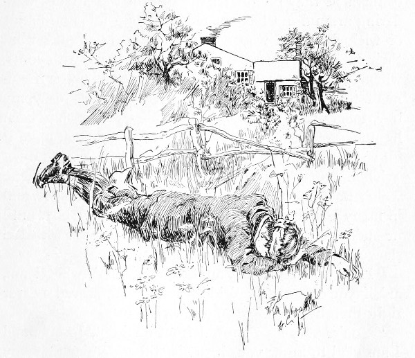 "JOE, BELIEVING HIMSELF ALONE, BEGAN TO SOB AS IF HIS
HEART WERE BREAKING."