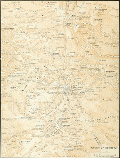 map: ENVIRONS OF JERUSALEM.