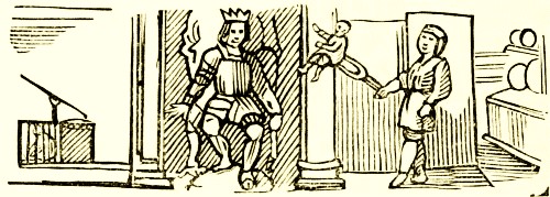 so the cook kept him in custody in a mouse-trap