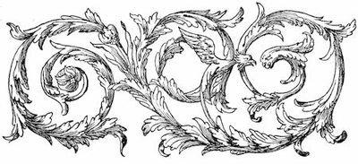 Decorative scroll