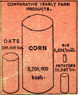 Chart of Farm Production by Crop (Florida)
