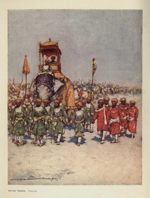 NATIVE TROOPS. *Page 59*.