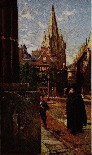 THE UNIVERSITY CHURCH OF ST. MARY

The buildings on the extreme right of the picture are those belonging to
Oriel College.