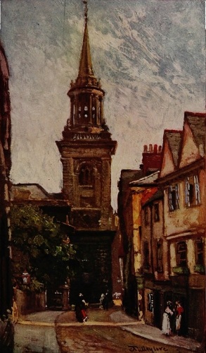 ALL SAINTS’ CHURCH FROM TURL STREET

All Saints’ Church was built in 1708 from a design by Dr. Aldrich,
Dean of Christchurch.