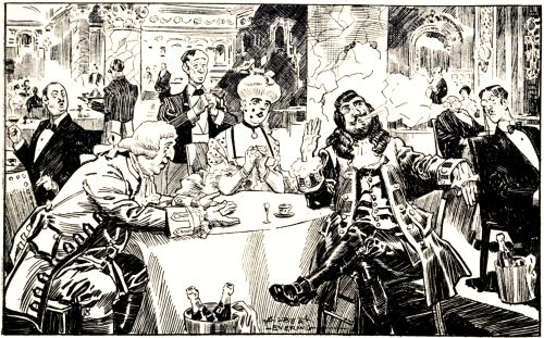 "COULDN'T MAKE IT THREE MILLION, COULD YOU?" SUGGESTED
MR. DOBBINS