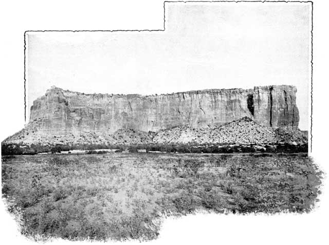 THE MESA FROM THE EAST.