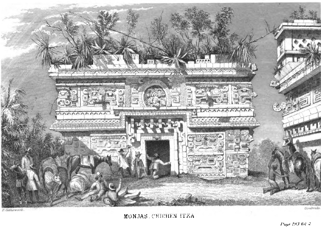 End FaÃ§ade of the Monjas