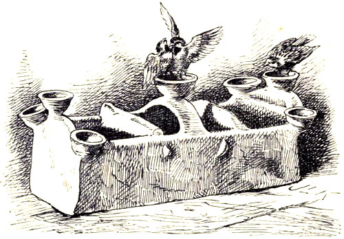 TERRA-COTTA SEED AND WATER TROUGH (FROM A PUNJAB VILLAGE
MOSQUE)