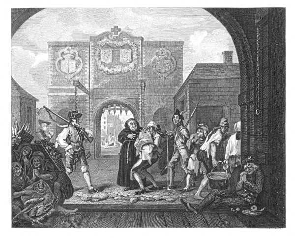 GATE OF CALAIS.

"O THE ROAST BEEF OF OLD ENGLAND."