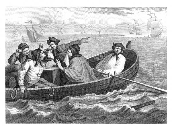 INDUSTRY AND IDLENESS.

PLATE 5.

THE IDLE 'PRENTICE TURNED AWAY AND SENT TO SEA.