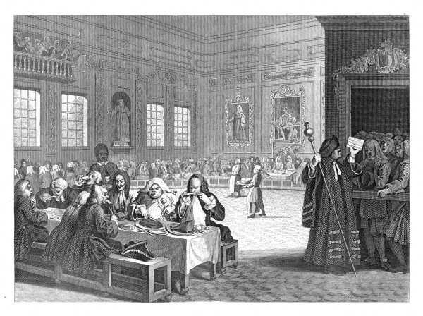 INDUSTRY AND IDLENESS.

PLATE 8.

THE INDUSTRIOUS 'PRENTICE GROWN RICH, AND SHERIFF OF LONDON.