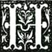 ORNAMENTAL CAPITAL 'H'