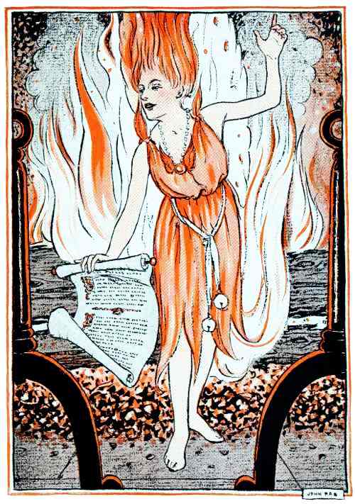 'Show what we are to take,' cried the Fairy. 'We must
hurry'