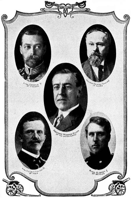 KINGS AND CHIEF EXECUTIVES OF THE PRINCIPAL
POWERS