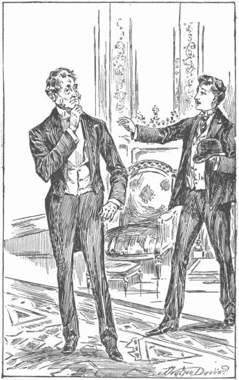 "'Mark!' exclaimed Talbot. What brings you here!"—Page
303.

Mark Mason's Victory.