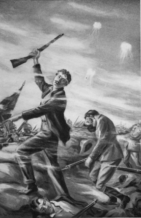 “Tommaso staggered to the breastworks and stood one man
against an army”