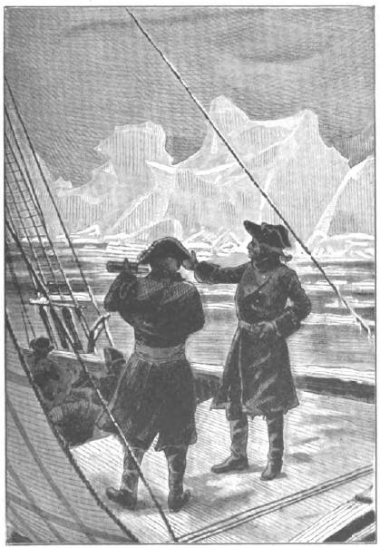 Cook’s 
route was effectually barred by ice floes.