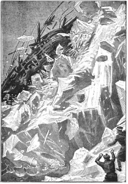 The Halbrane, 
staved in, broken up.