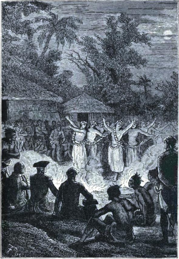 FÃªte in Cook's honour at Tonga