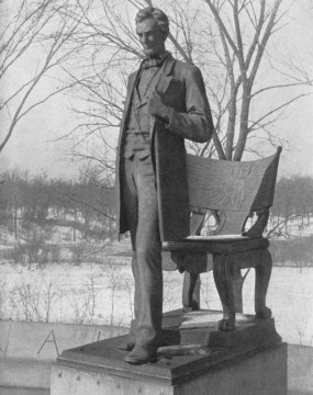 Copyright, De W.C. Ward.
Plate 28.—Saint-Gaudens. "Lincoln."