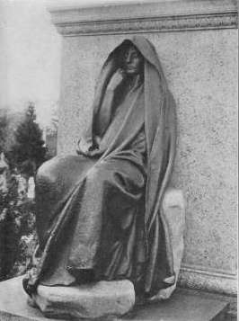 Copyright, Curtis & Cameron.
Plate 30.—Saint-Gaudens. "Adams Memorial."